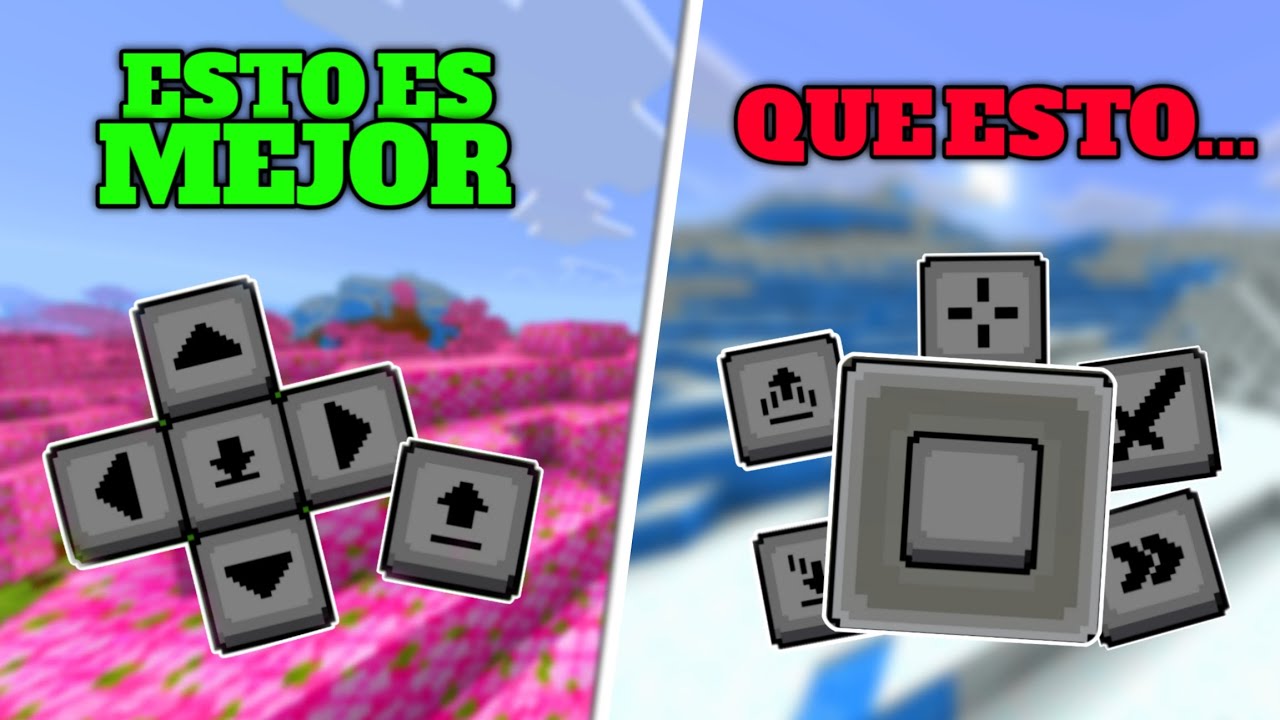¿Cuáles son los MEJORES controles de Minecraft Bedrock?