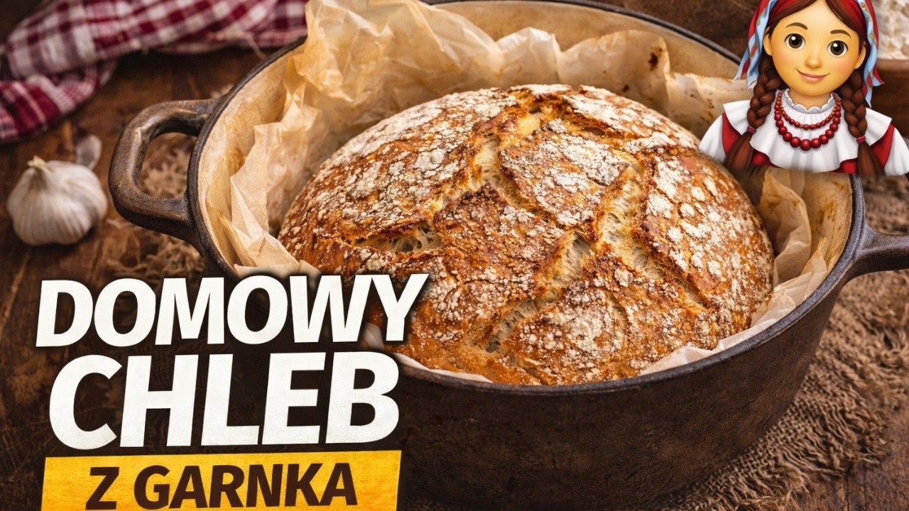 Najlepszy domowy chleb z naczynia żaroodpornego | Prosty przepis