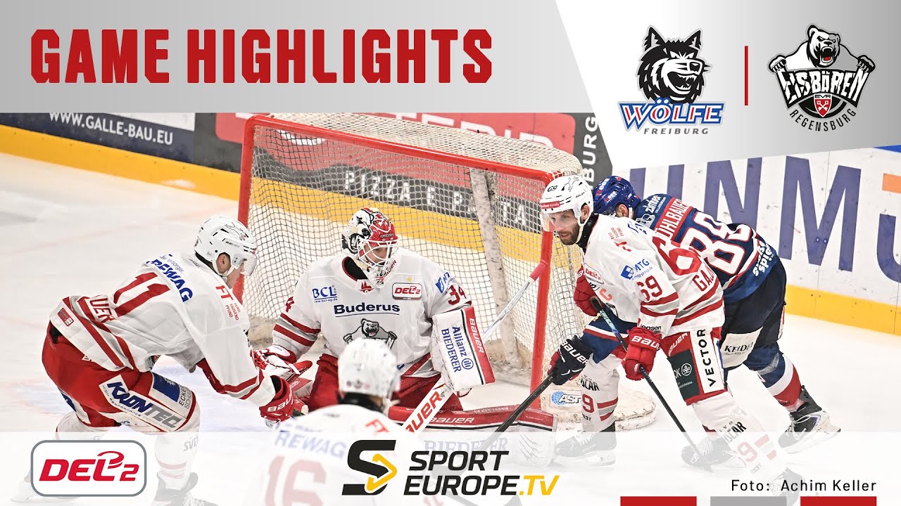 GAME HIGHLIGHTS - EHC FREIBURG - EISBÄREN REGENSBURG - 20.01.2026