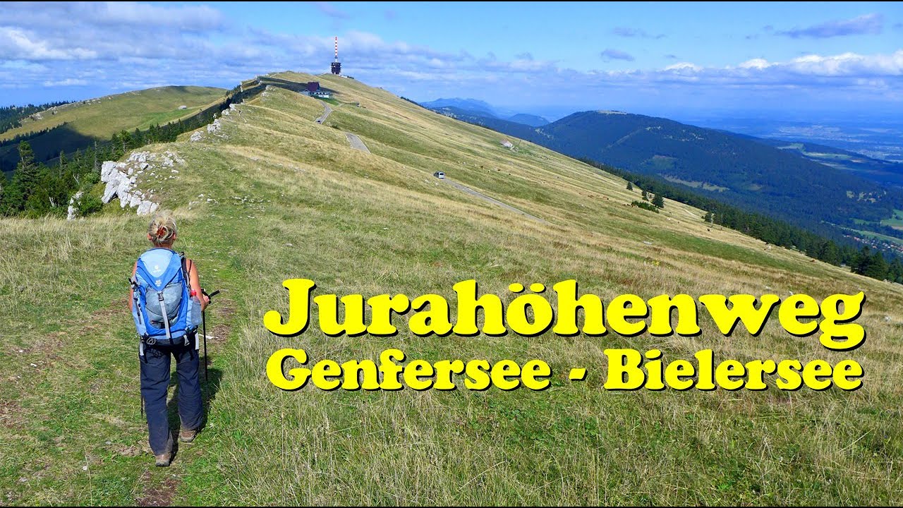 Auf dem Jurahöhenweg vom Genfersee bis zum Bielersee im September 2015.