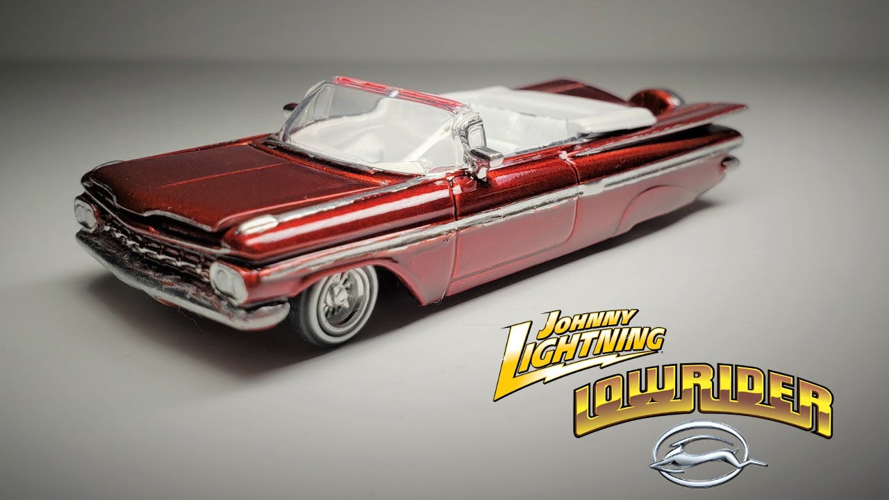 59' Impala Lowrider build - Johnny Lightning custom diecast #customhotwheels