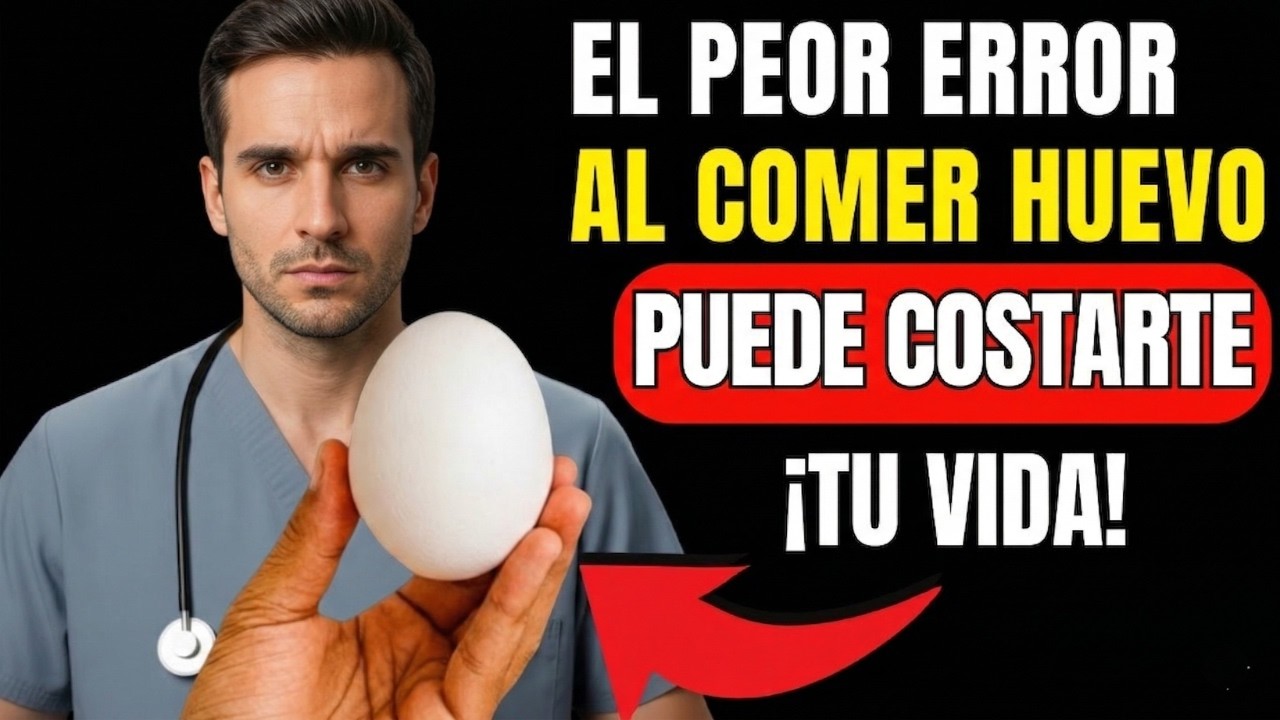 El Peor Error al Comer Huevo que Destruye tu Salud en Adultos Mayores