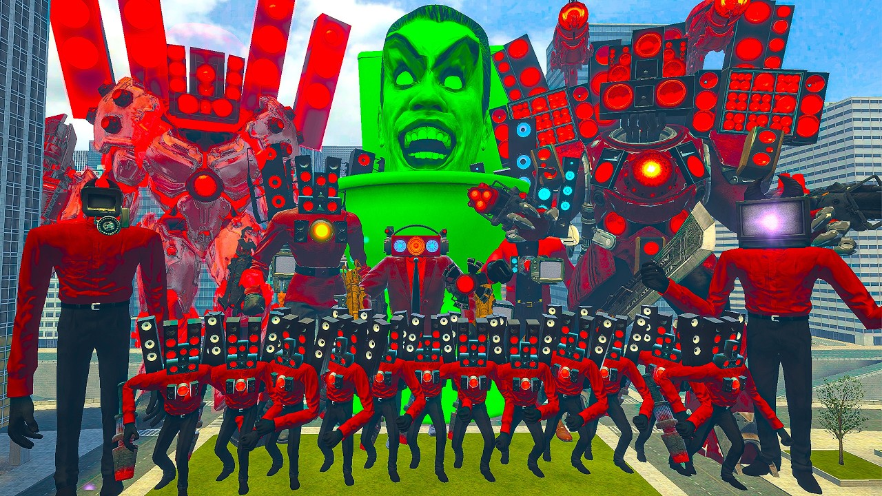 ALL SPEAKERMAN TITAN VS SKIBIDI TOILET 1-77 BOSSES: NEW GMAN ZOMBIE VS ASTRO SPEAKERMAN Battle! EP 2