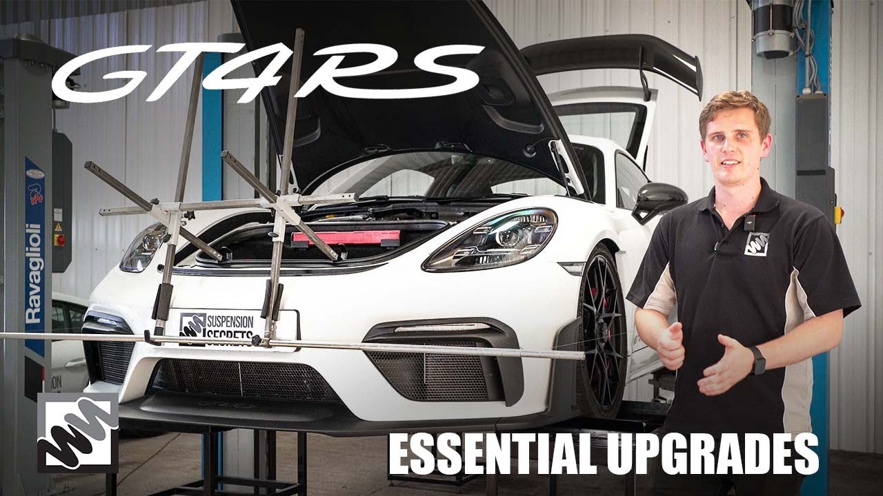The BEST Suspension UPGRADE for the PORSCHE GT4RS