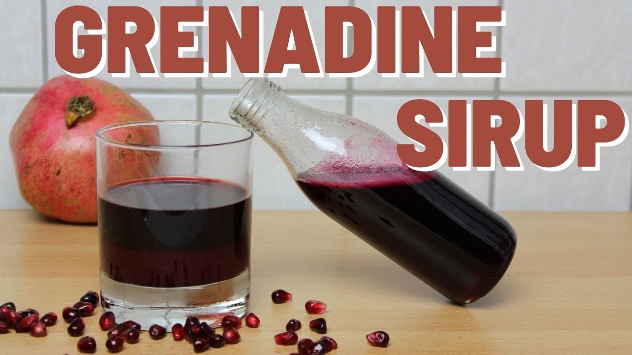 Grenadine Sirup selber machen? So geht´s! Was ist Grenadine, fragst Du Dich? Hier gibt´s die Antwort