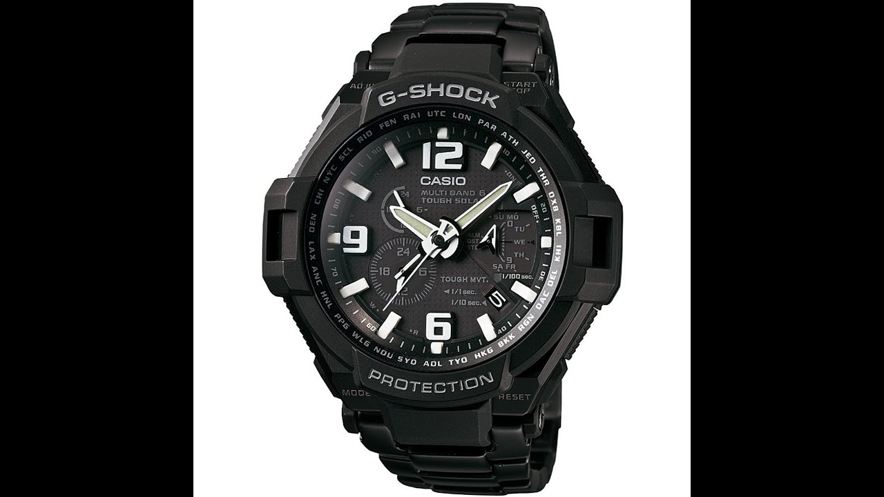Обзор и настройка часов Casio G-shock GW-4000D-1A [5087]