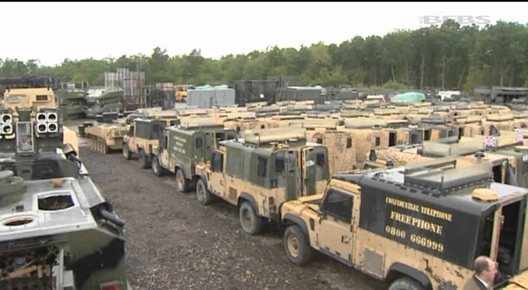 British Forces Vehicles Prove A Valuable Source Of Income | Forces TV