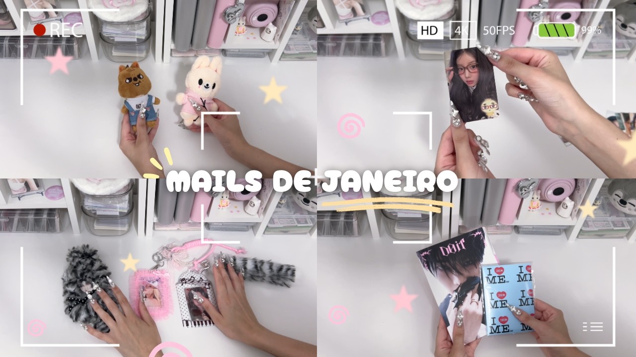 Mails de janeiro 💗 (photocards, albuns, cacarecos etc) 📦 | kayara