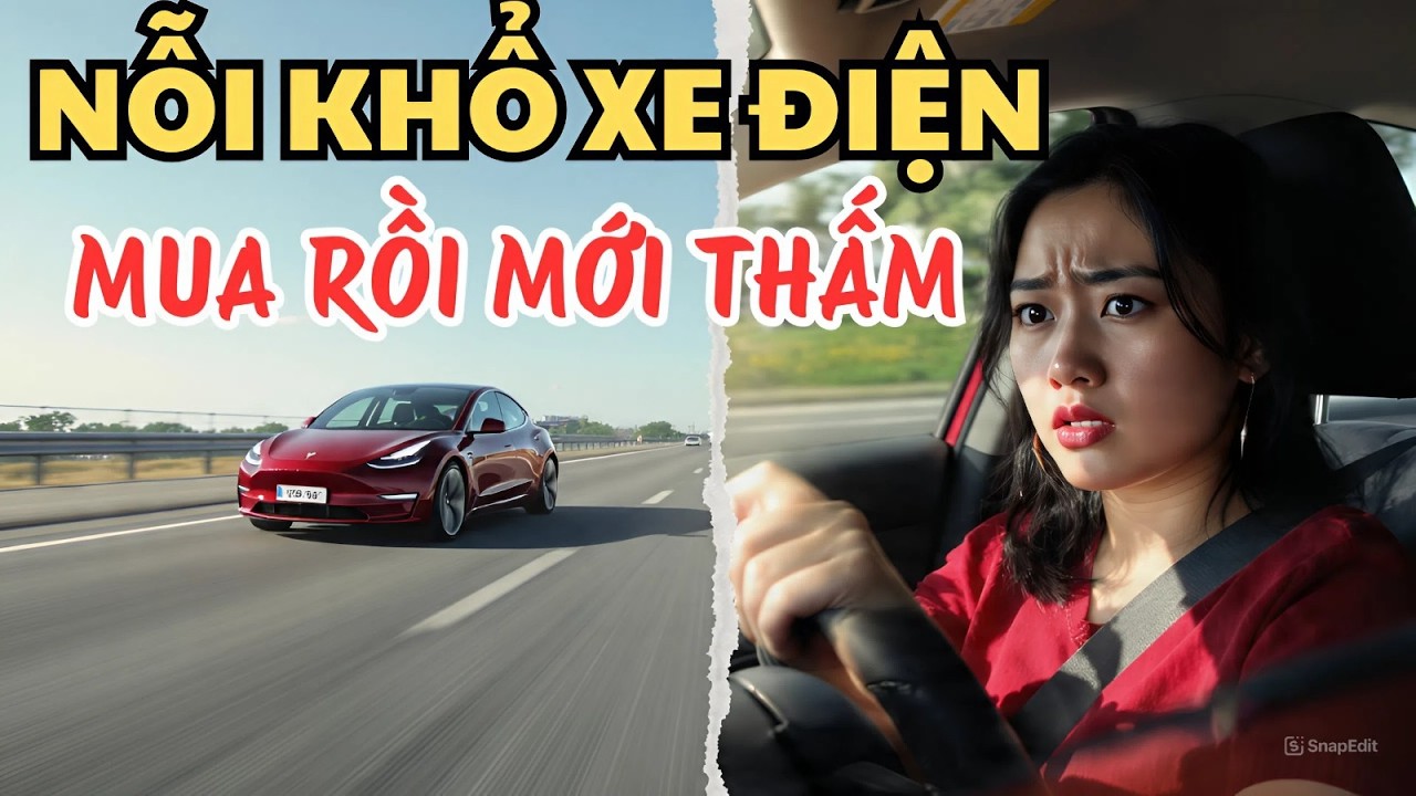 Xe Điện và Những Nỗi Lo Thường Trực Sau Vô Lăng Mà Bạn Luôn Phải Đối Mặt