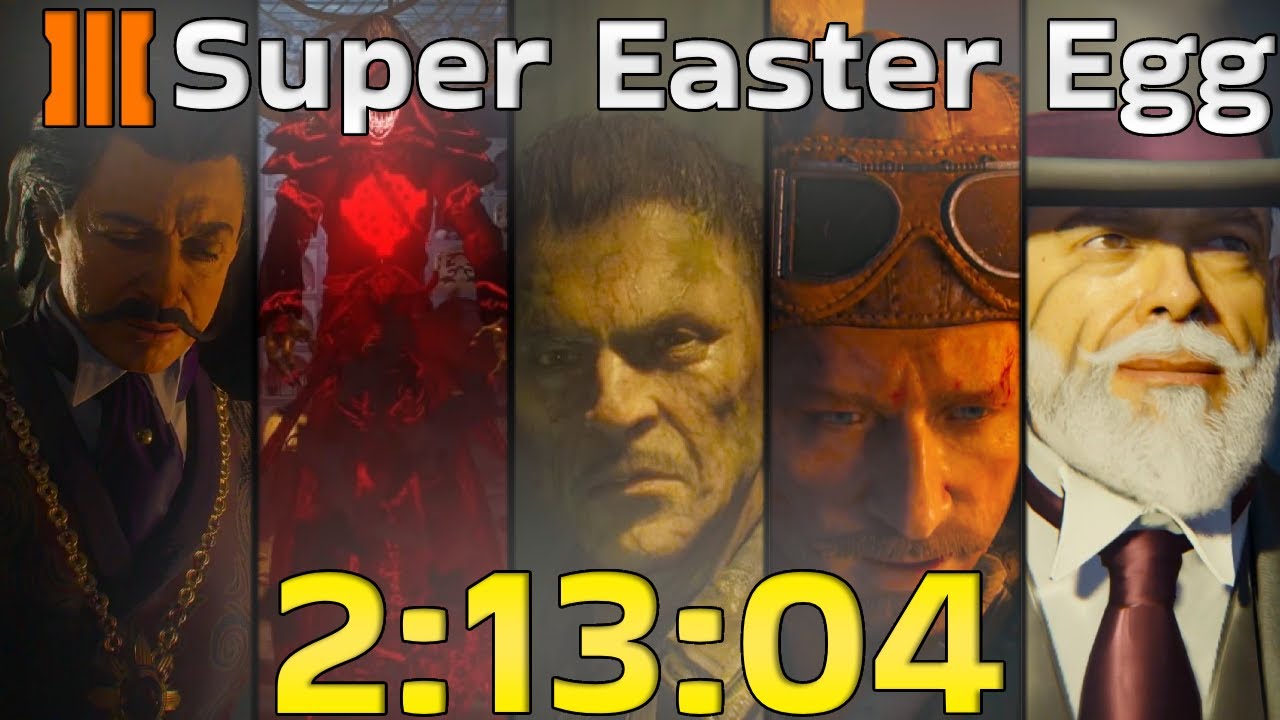 [WR] Black Ops 3 Solo Super Easter Egg Speedrun [2:13:03]