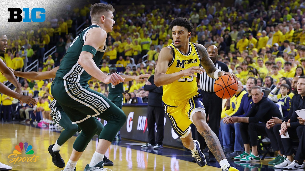 Michigan, Nebraska, Michigan State atop stacked Big Ten Tournament field | NBC Sports