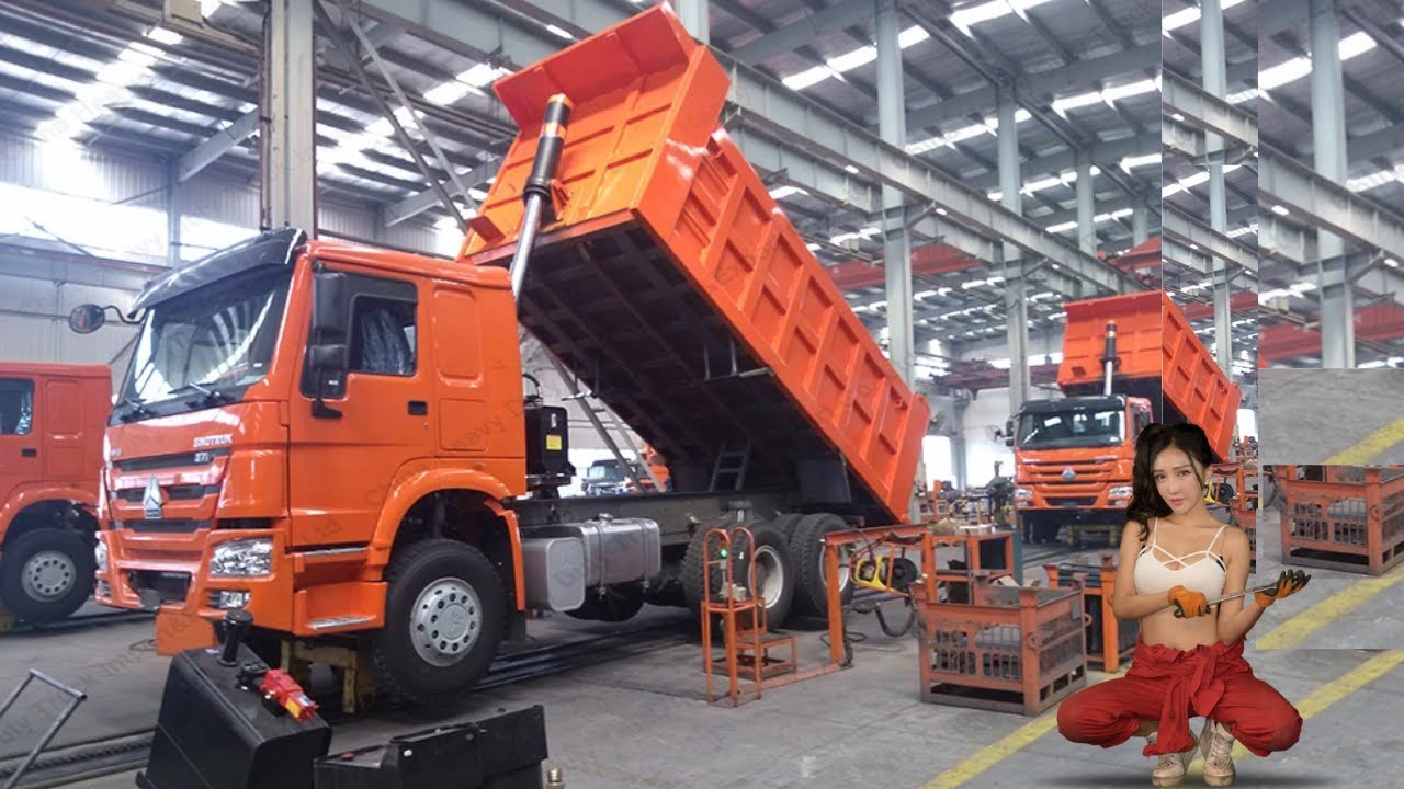 Manufacturing process of Chinese FAW and Sinotruk trucks - Making of best Trucks in Asia