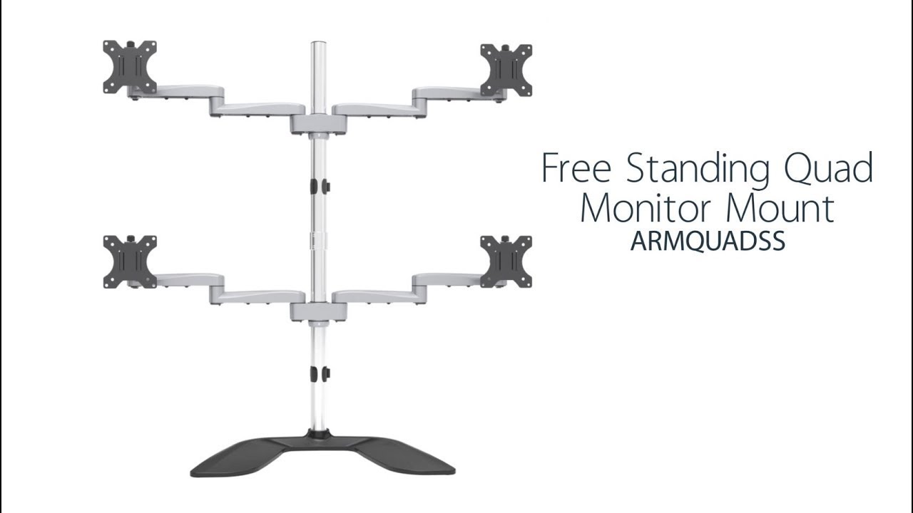 StarTech ARMQUADSS Review 2025 &ndash; Ultimate Quad Monitor Stand for Maximum Productivity!