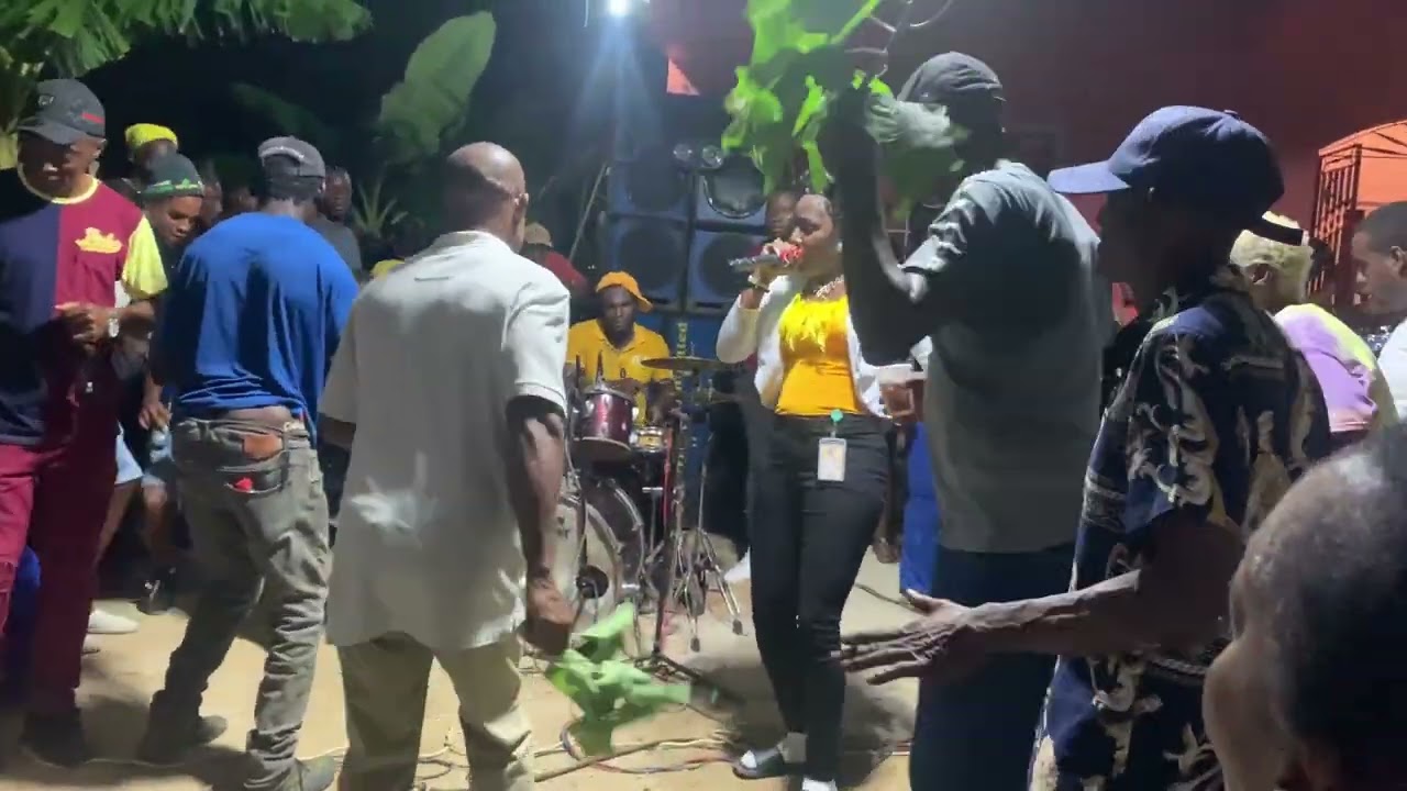 Experience Jamaican Nine Night (Set Up) | Jamaican Culture| Lawrence Tavern St Andrew