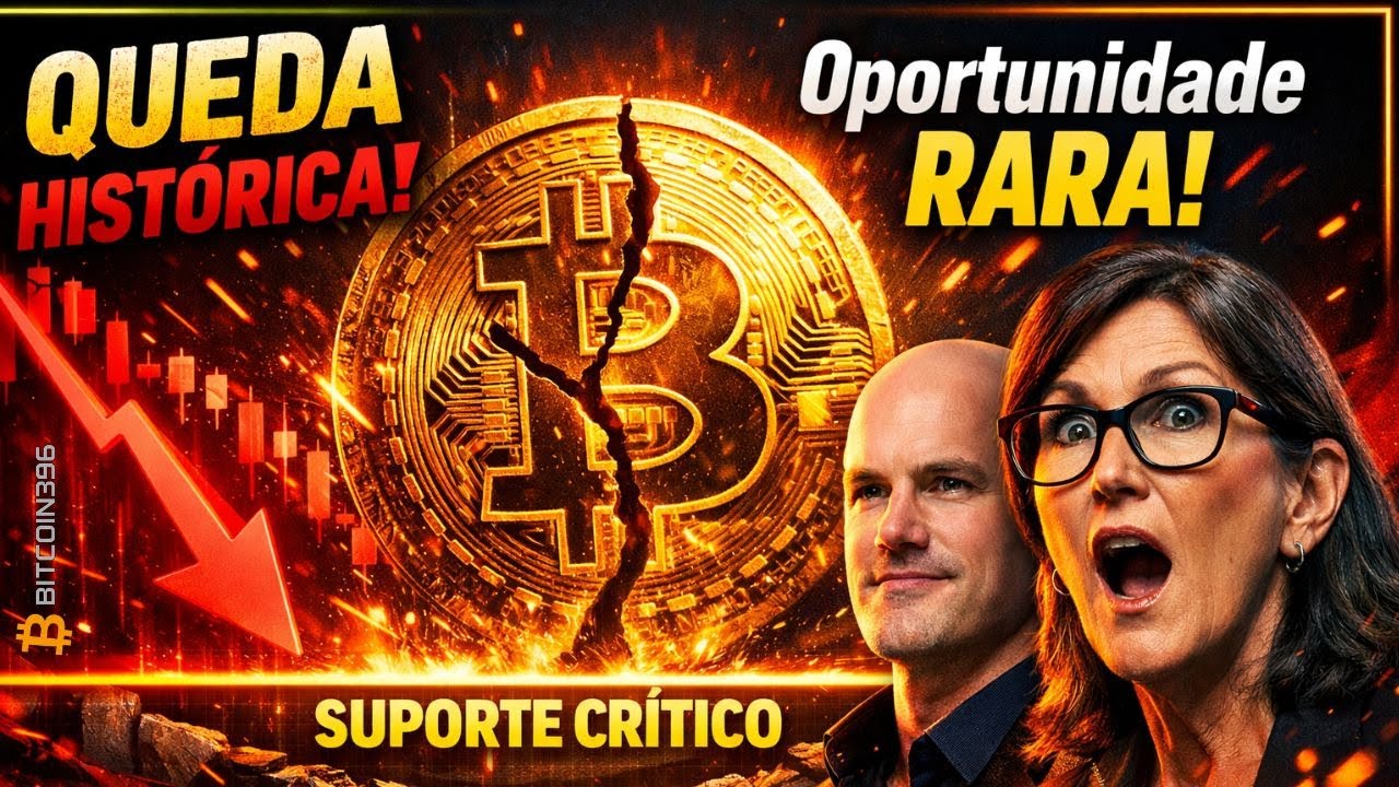 🚨 BITCOIN DESABA! &mdash; A Maior Oportunidade Desde 2020 Est&aacute; Acontecendo AGORA!