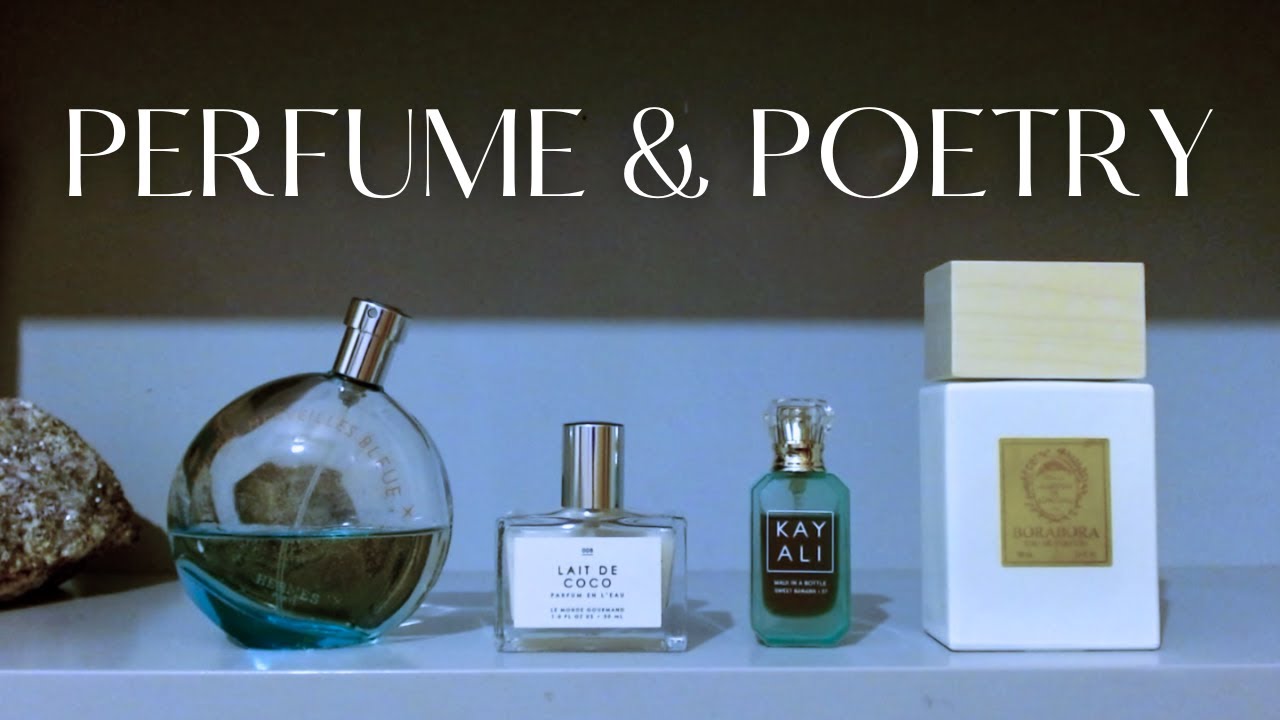 July perfume tray + poetry