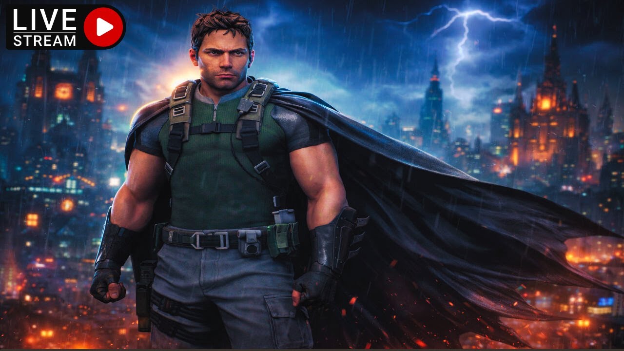 You Won't Believe How Crazy This Arkham Knight Combat Gets with Chris Redfield