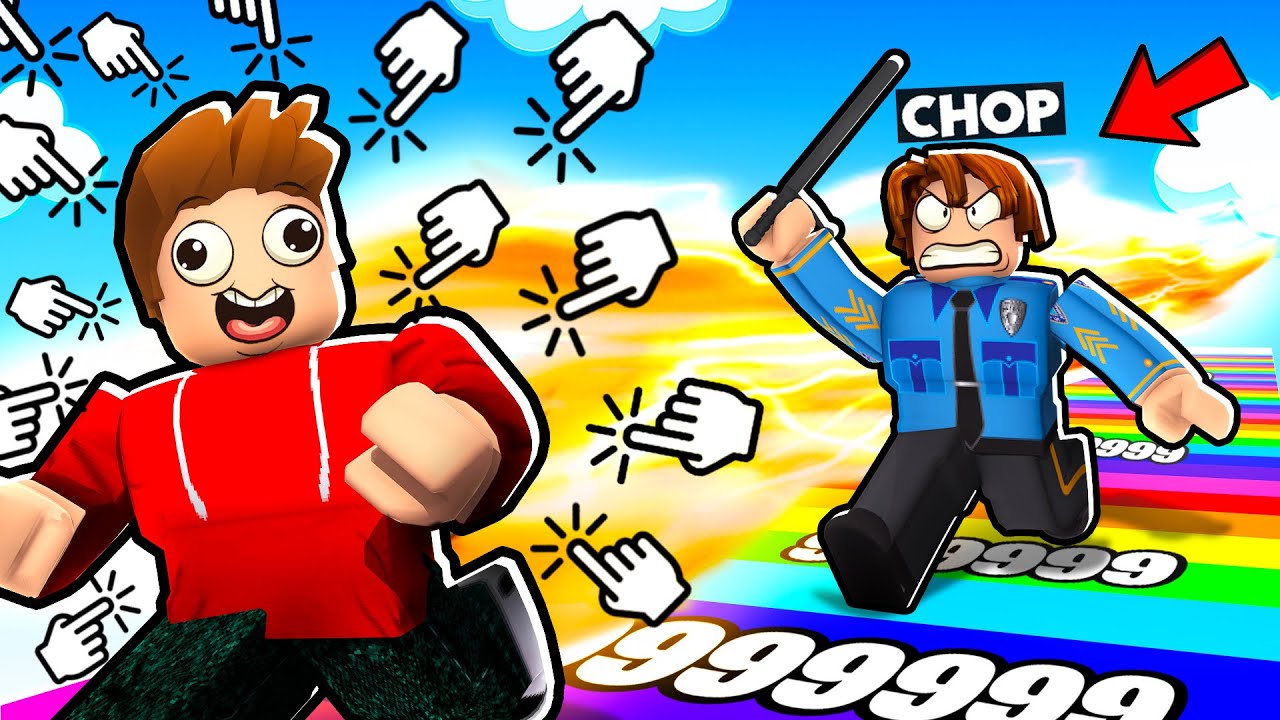 ROBLOX CHOP AND FROSTY COMPLETE PRISON RACE CLICKER