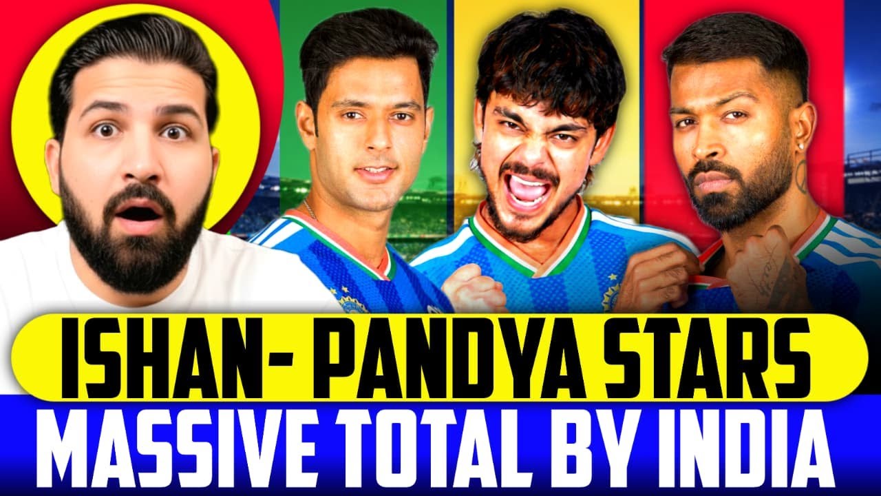 Kishan, Pandya take India to a massive total