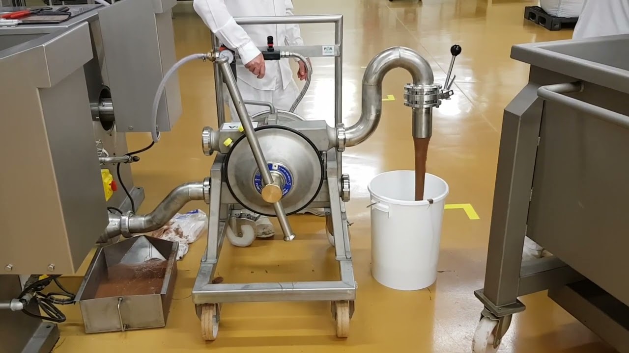 Pumping Chocolate With a Flotronic® Air-Operated Diaphragm Pump