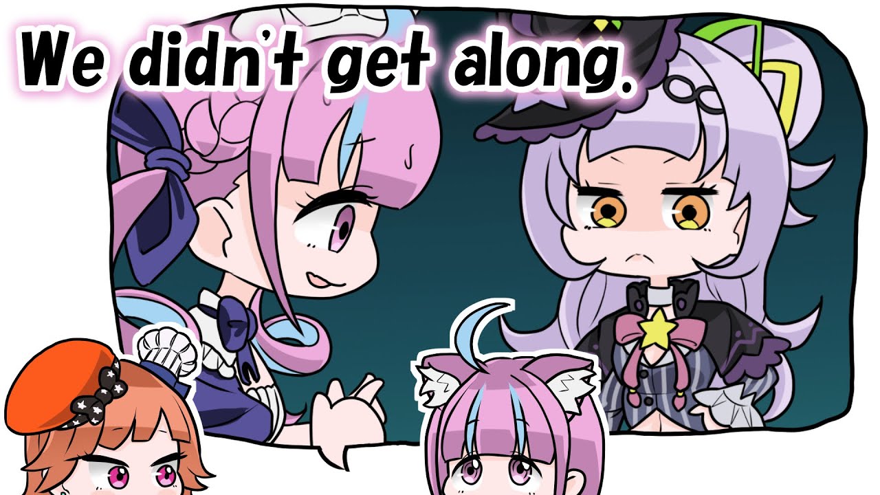 Aqua tells Kiara why she became friends with Shion[Animated Hololive][Takanashi Kiara / Minato Aqua]
