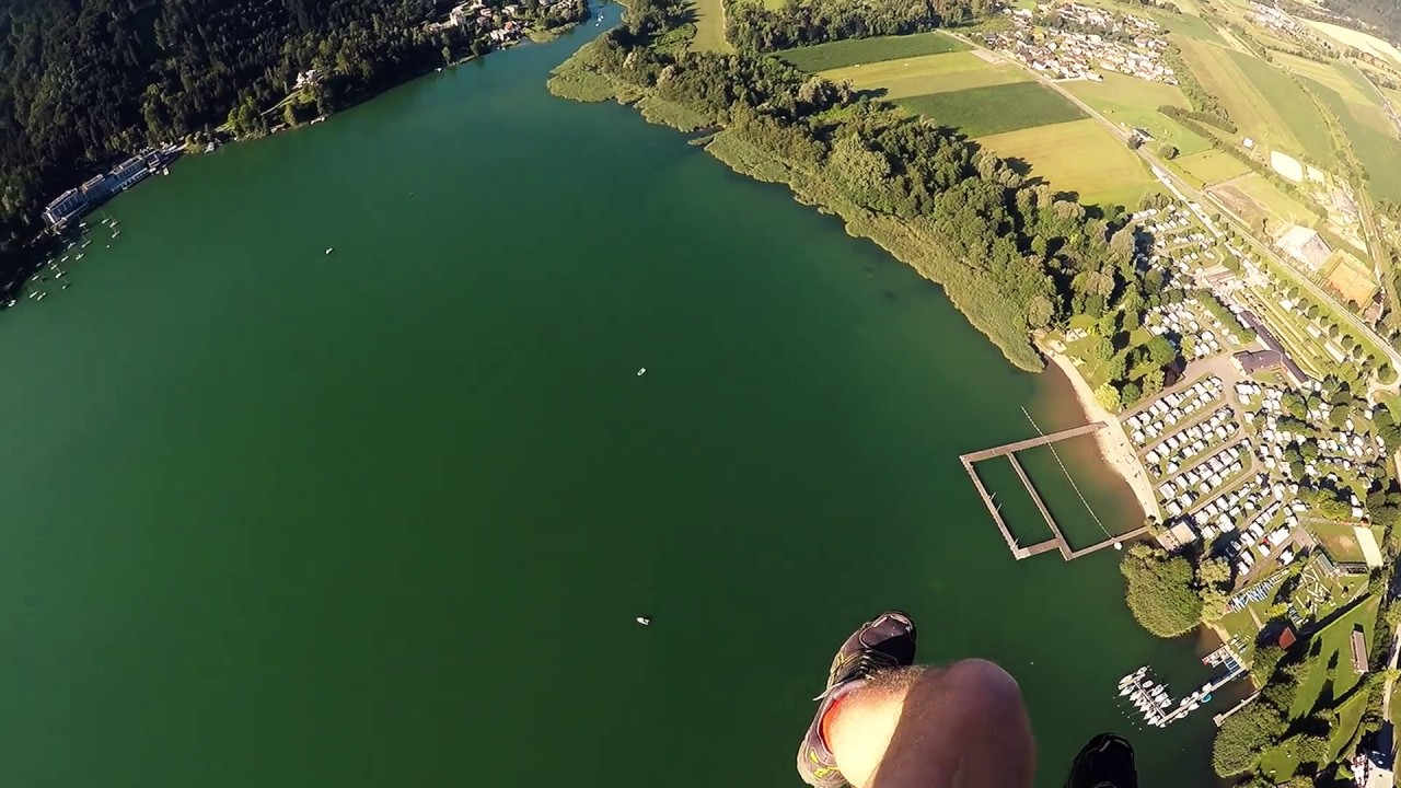 Ossiachberg Gerlitzen Paragleiten zum Frühstück