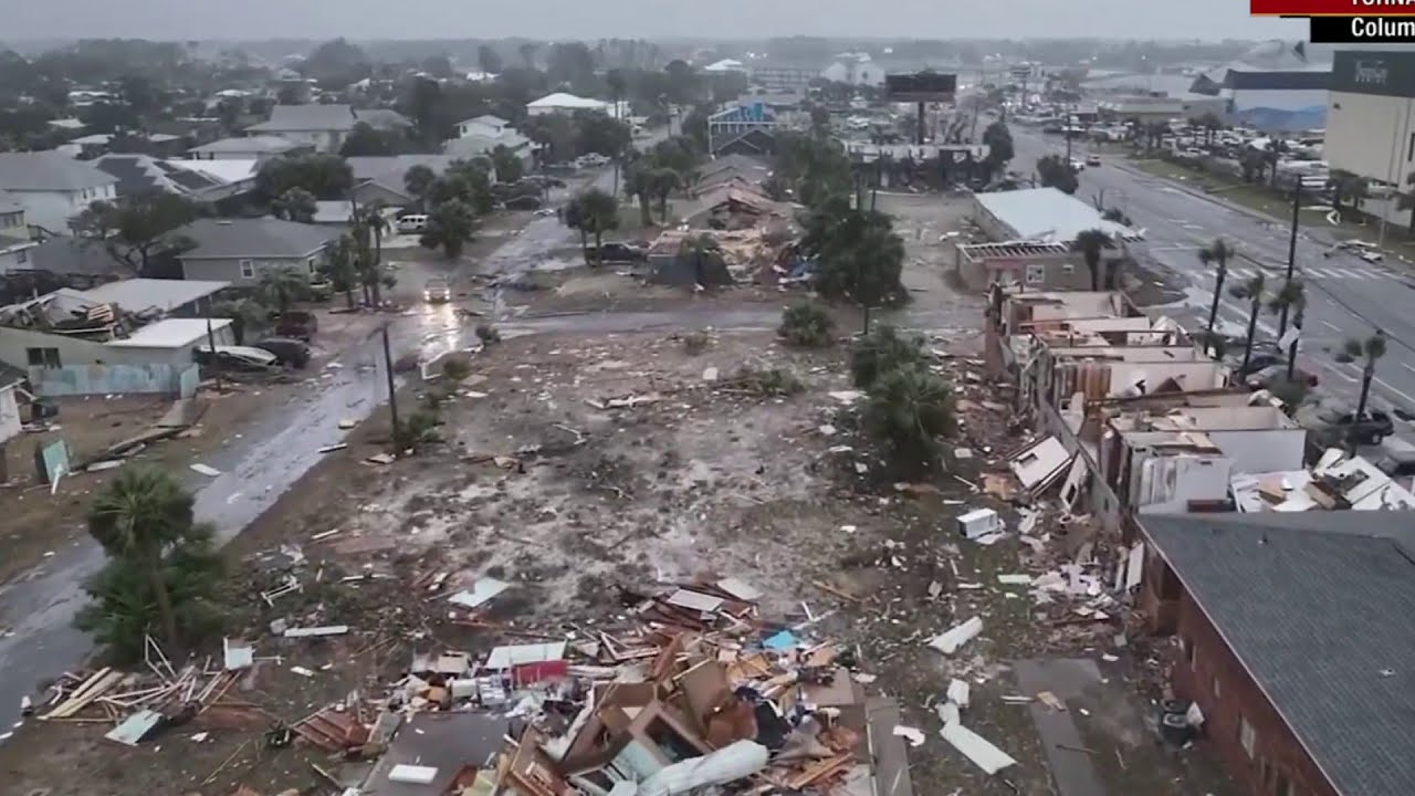 Several reports of tornadoes in Florida Panhandle as powerful storms move across state