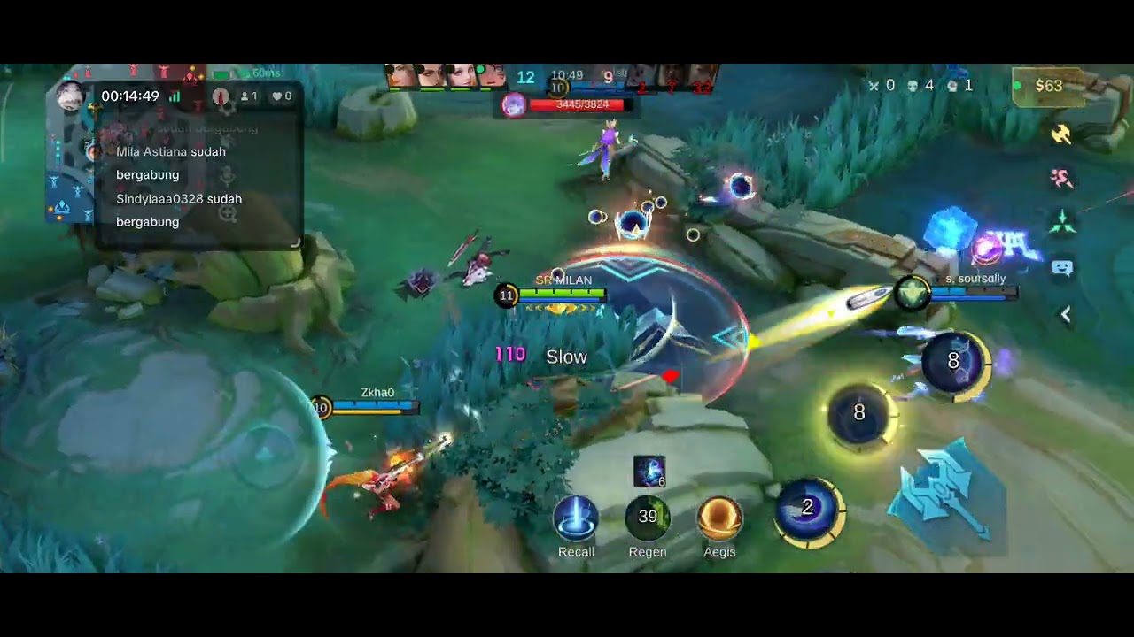 War terakhir, musuh kena mental, auto surender...  #viral #mlbb #mage #funny #ml #pemula #fypviral 