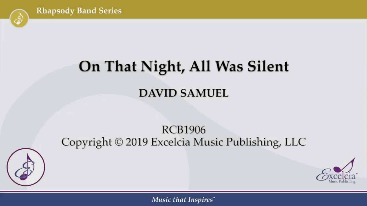 On That Night, All Was Silent - David Samuel