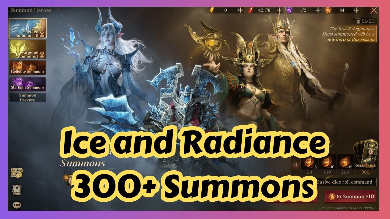 Dragonheir - Ice and Radiance Summons - Season 2