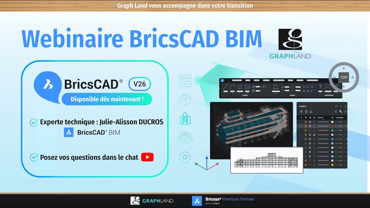 webinaire Bricscad V26 : BIM