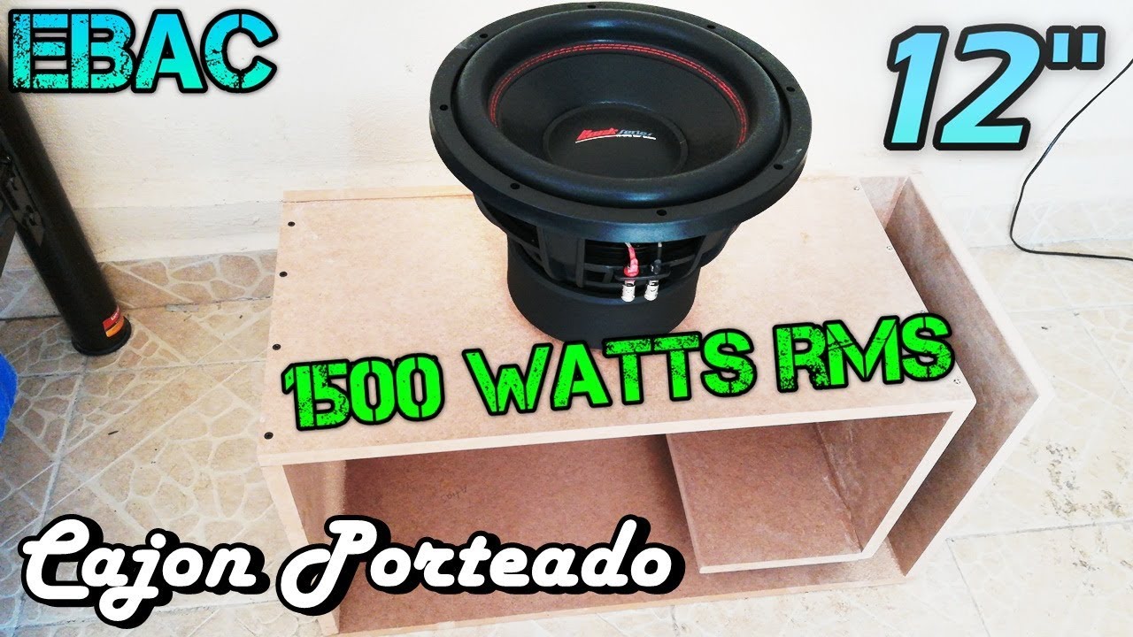 Proyecto Cajón porteado para Rock Series Edición Limitada de 12