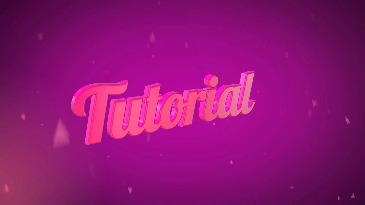 After Effects Element 3D Intro Tutorial Preview