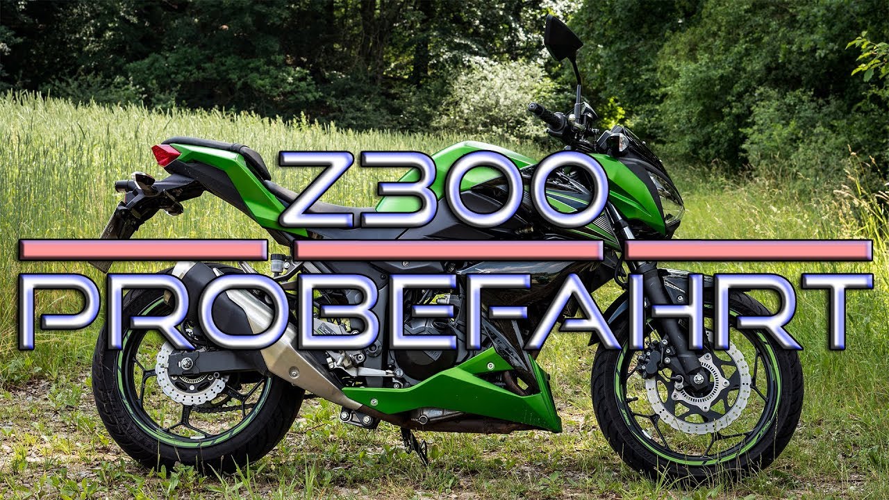Kawasaki Z300 // ZalleRide // Probefahrt