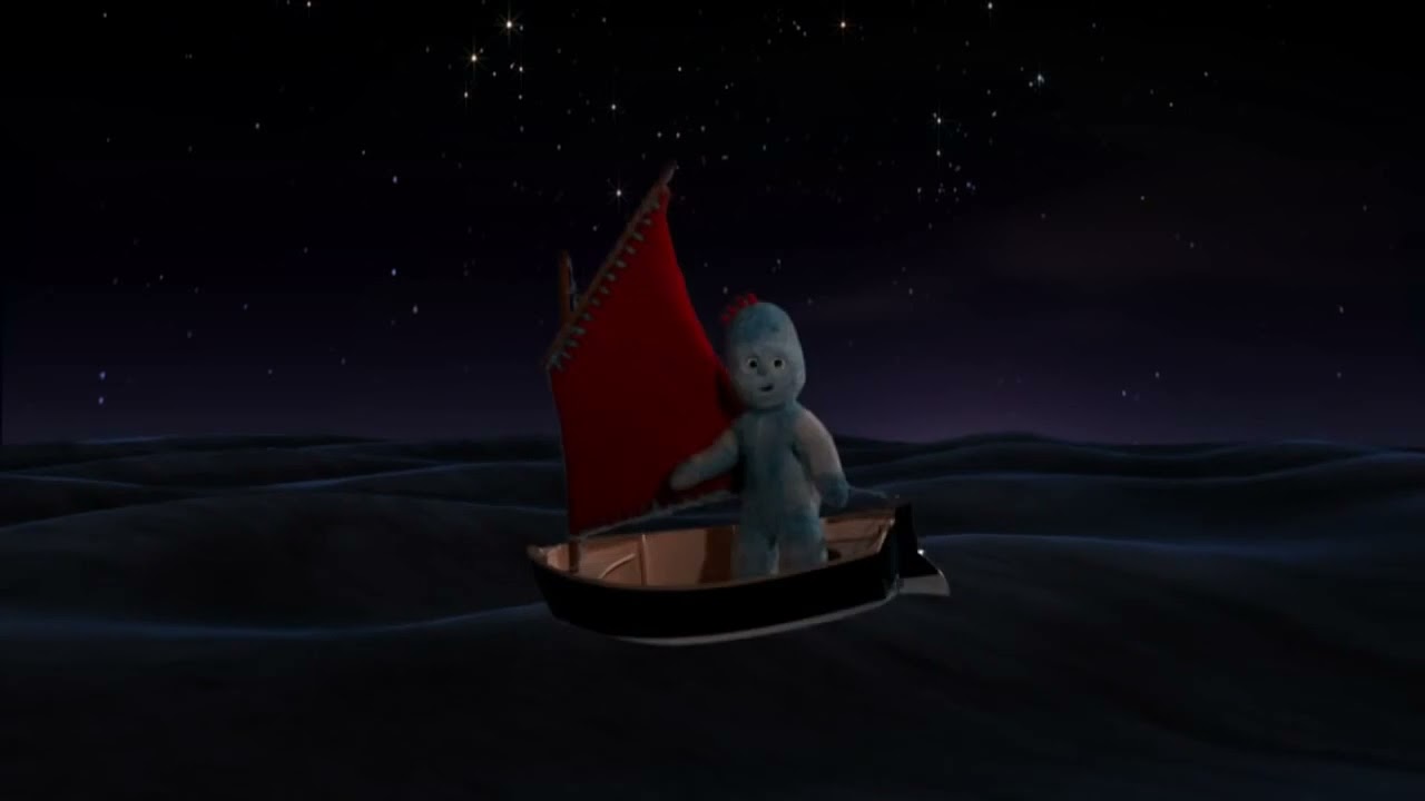In the night garden reversed backwards