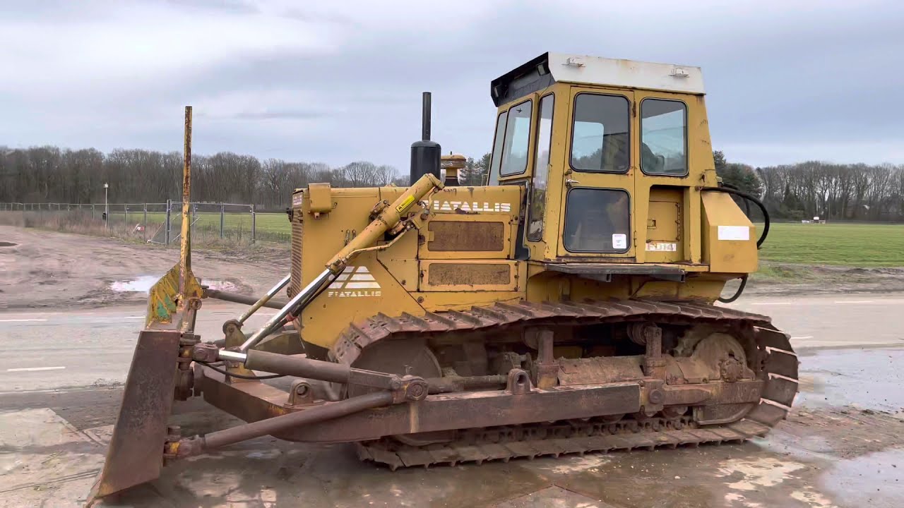 Bulldozer: Fiat FD14, year 1986 (Refnr. Fiat 1)