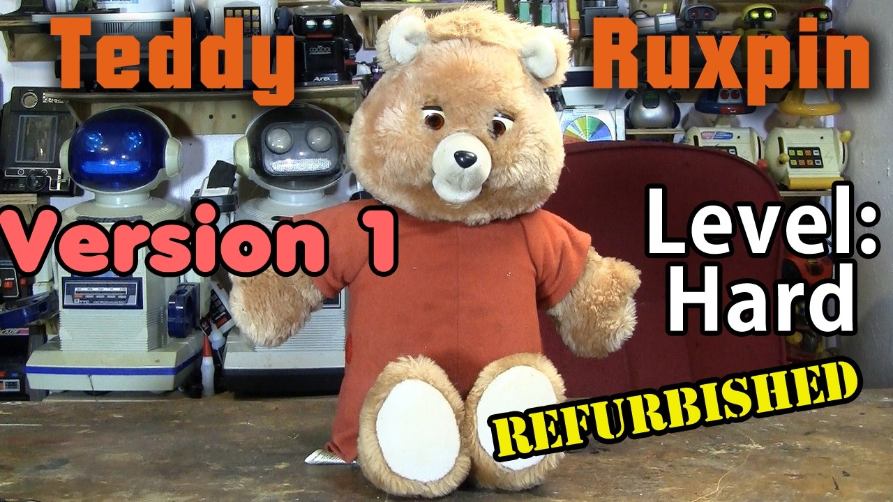Restoring the VERY FIRST Teddy Ruxpin (Version 1) — Why You Shouldn’t Fix One