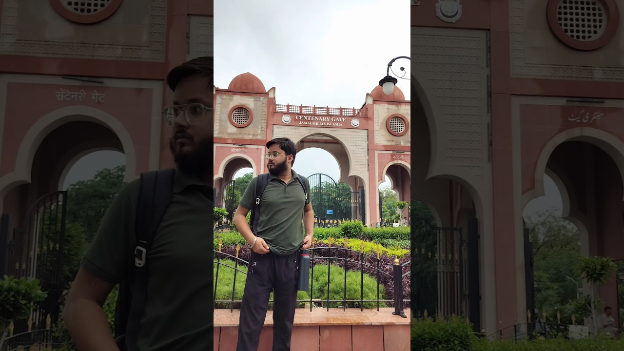 Jamia Millia Islamia University 🎓| #jamia #university #delhi #students #comedy #minivolgs #trending