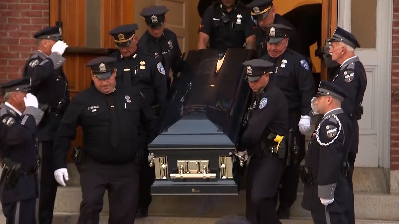 Thousands attend wake for fallen Worcester police officer; funeral scheduled for Thursday