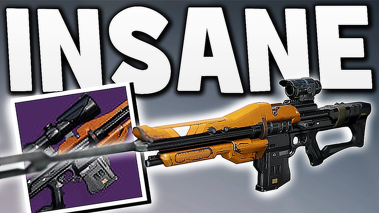 Destiny - BEST PVE SNIPER INSANE !!!