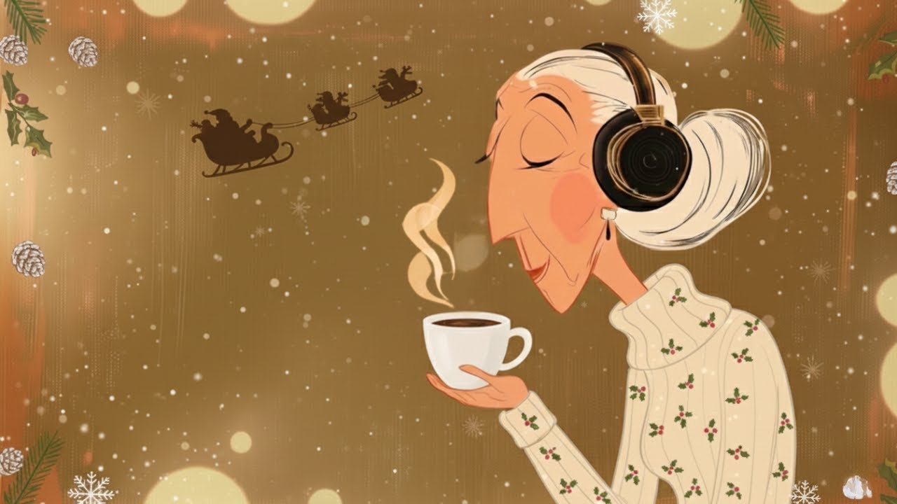 Jazz Caf&eacute; Relax 🎙️ Golden Holiday Hush &middot; Soft Female Vocal Jazz for Cozy Nights | Vintage 1940s