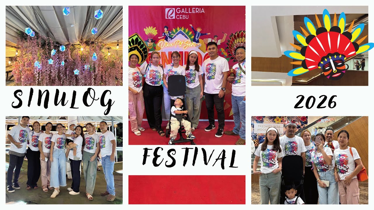 SINULOG FESTIVAL 2026 | VLOG #1