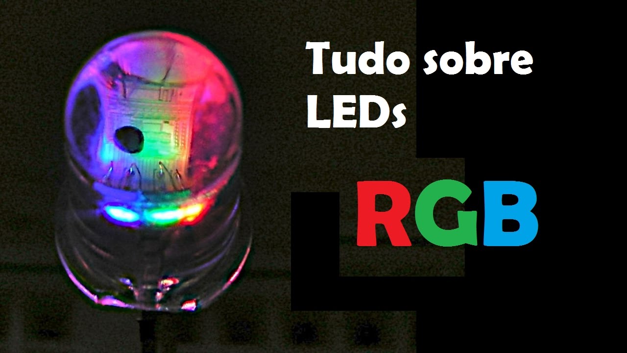 Como utilizar LEDs RGB (e bicolor)