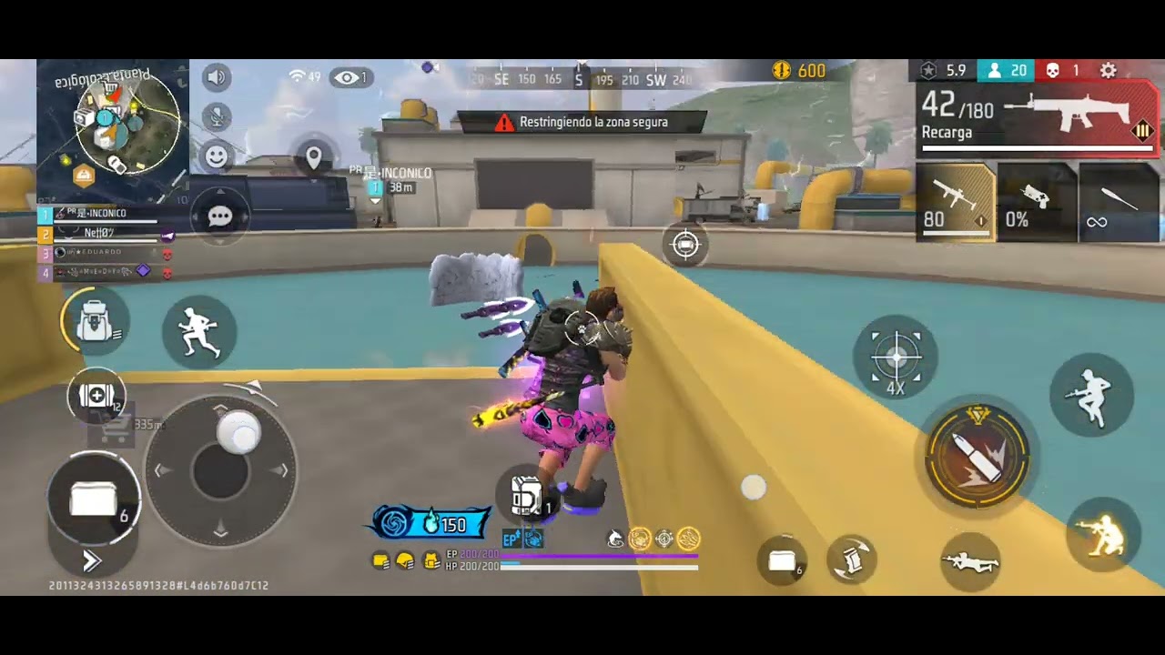 #puromanco #Gamer_d_Corazón_masnoDeprfecion #garenafreefire Me toco ser el último & tuve que Ganarla