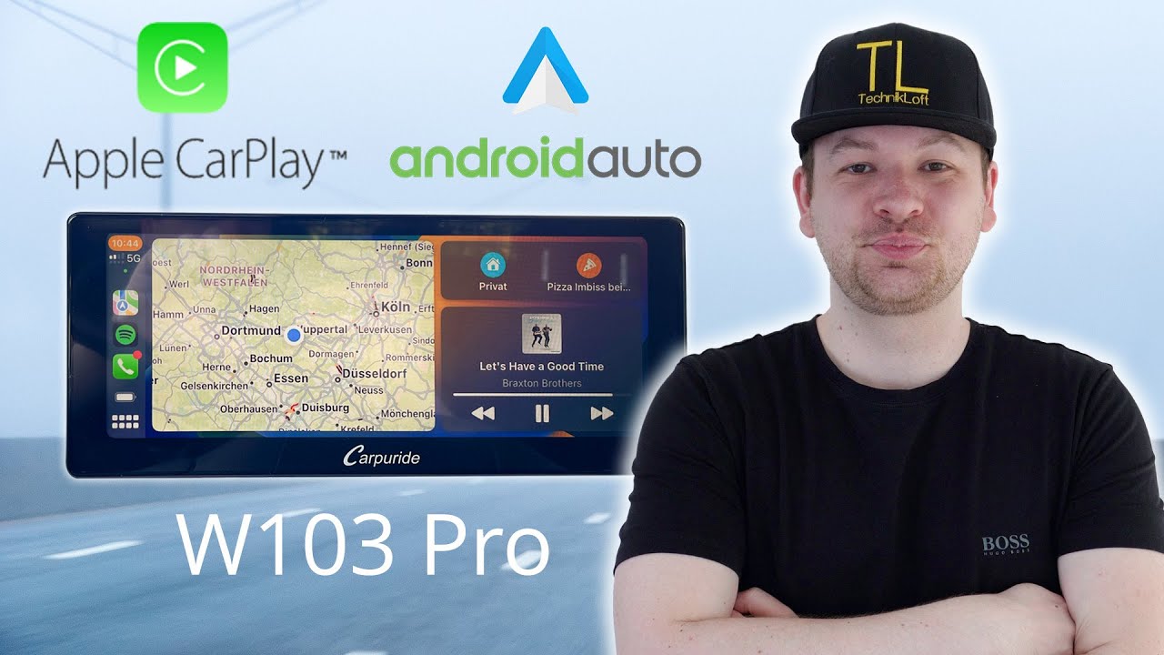 Carpuride W103 Pro TEST - Der einfache Weg Android Auto & Apple CarPlay nachzurüsten!  | TechnikLoft