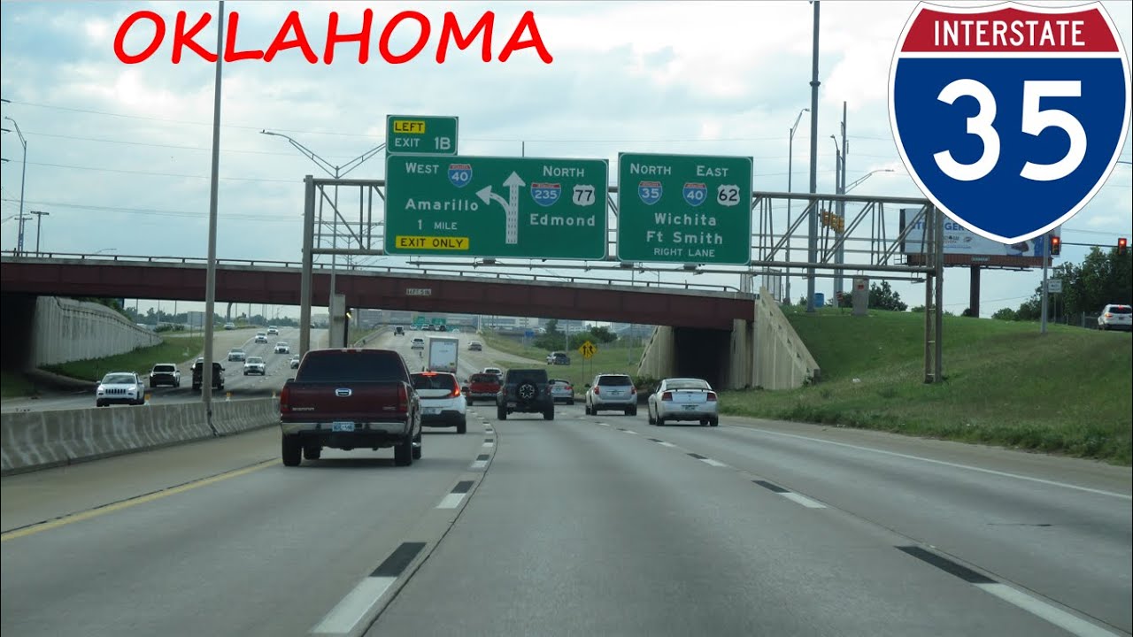 Interstate 35 - Oklahoma northbound [FULL LENGTH VIDEO]
