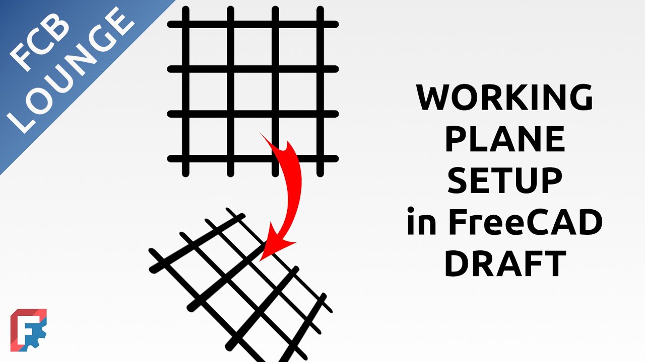 Working Plane Setup in FreeCAD Draft Explained