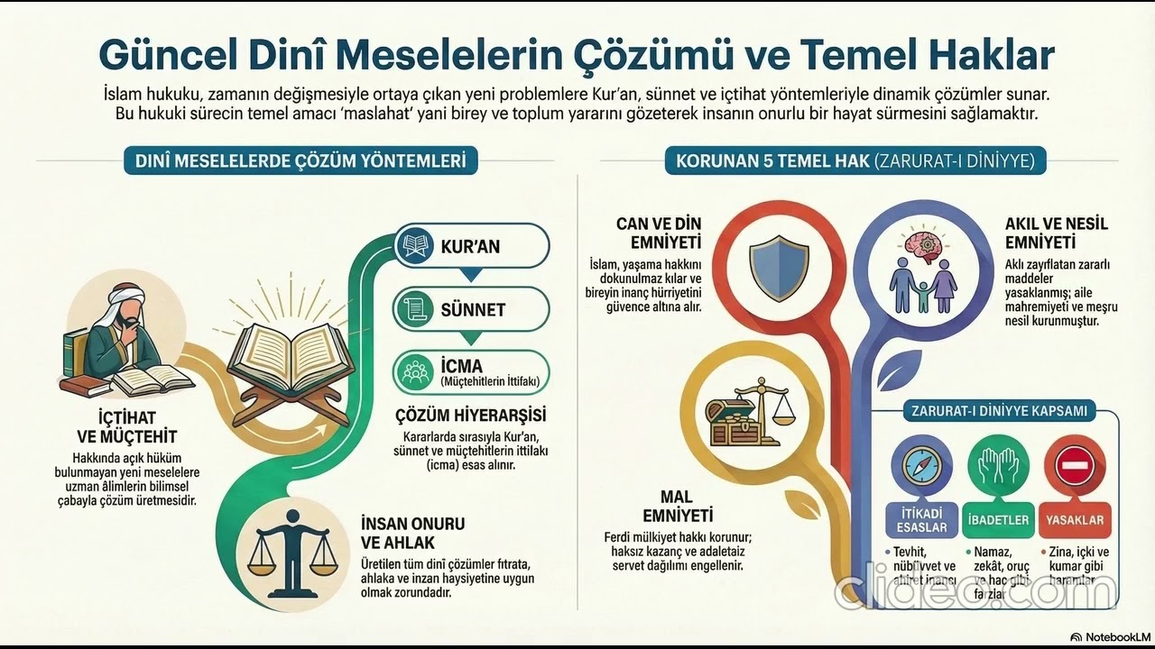 12 DKAB 1. Din&icirc; Meselelerin &Ccedil;&ouml;z&uuml;m&uuml;nde Temel İlke ve Y&ouml;ntemler