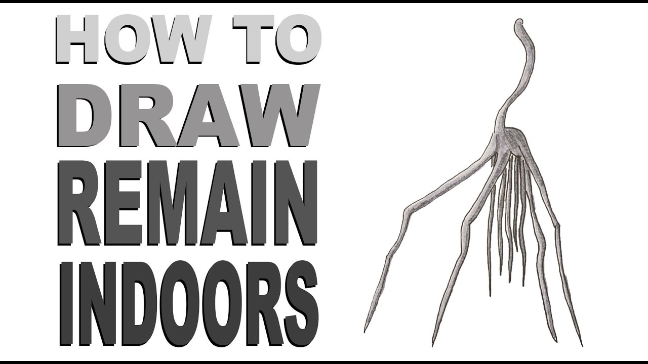 How to draw Remain Indoors (Trevor Henderson)