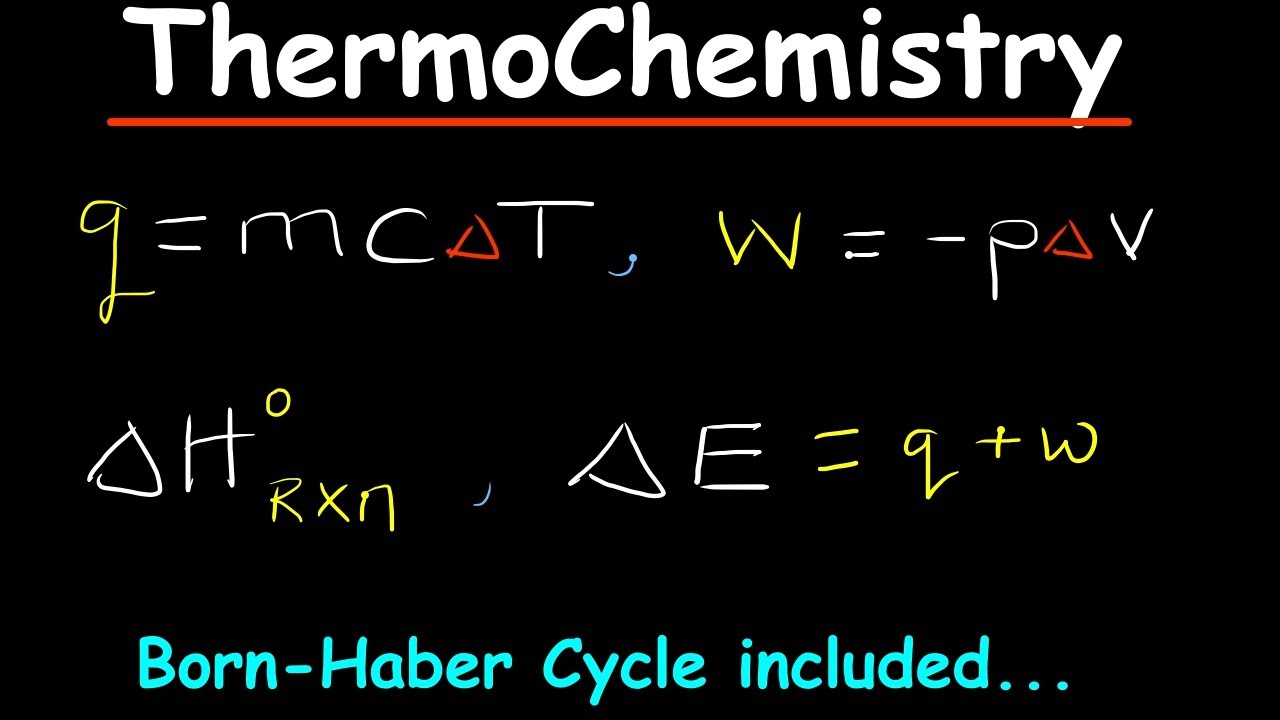 ThermoChemistry Full Review with Practice Problems